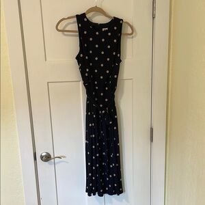 Anne Klein Polka Dot Sleeveless Dress